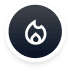 The Childers team logo, featuring a white flame icon set inside a dark circle.