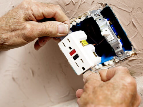 GFCI outlet installation in Beckley, WV