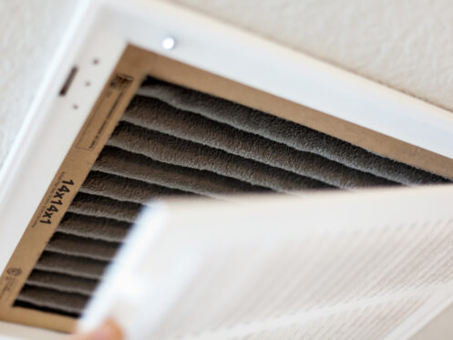 An air filter in Beckley that needs to be replaced.